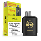 New Flavour !VANANA ICED LEVEL X BOOST PODS Buy Now , with 25000 puffs and adjustable boost modes .
